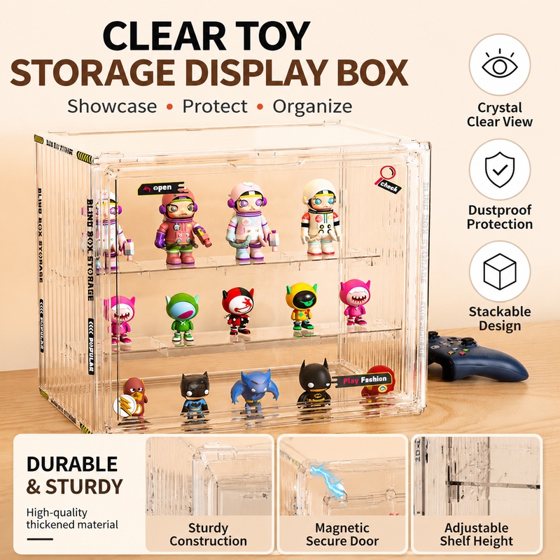 Большой акриловый витринный шк – обзор и цена Pop Display Shelf