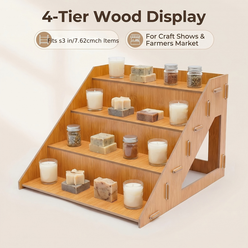 Деревянная стойка для демонстр – обзор и цена Pop Display Shelf