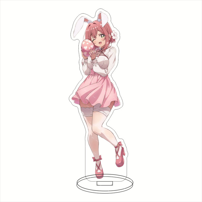 16 см, аниме, «Сто девушек, ко – обзор и цена Figma Stand Set