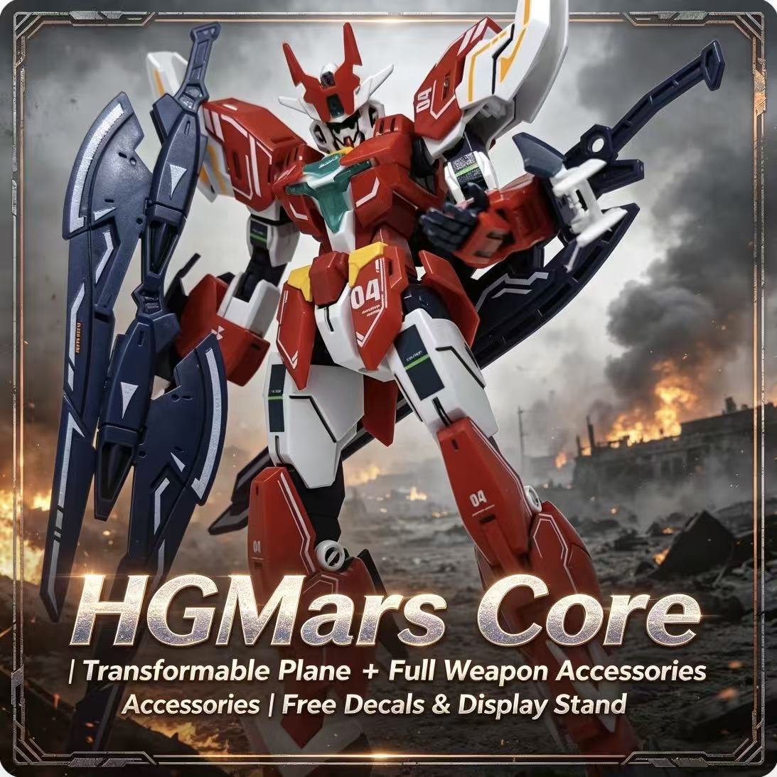 008A HG 1/144 Меха-трансформер – обзор и цена Bandai Model Gundam Hg